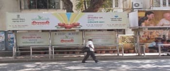 Advertising on Bus Shelter in Nariman Point 26698