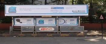 Advertising on Bus Shelter in Marine Lines  26736