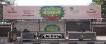 Advertising on Bus Shelter in Marine Lines  26738