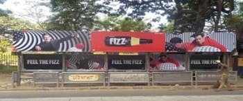 Advertising on Bus Shelter in Bandra East  26750