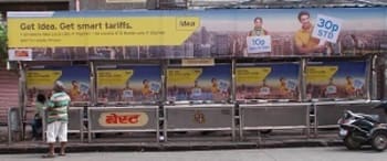Advertising on Bus Shelter in Kalbadevi 26798
