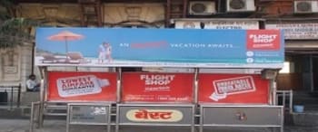 Advertising on Bus Shelter in Jacob Circle 27082