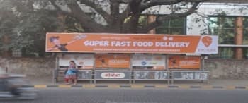 Advertising on Bus Shelter in Worli  27141