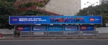 Advertising on Bus Shelter in Worli  27150