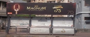 Advertising on Bus Shelter in Gamdevi 27960