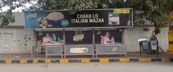 Advertising on Bus Shelter in Worli  27979