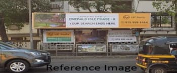 Advertising on Bus Shelter in Borivali East