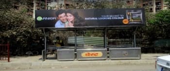 Advertising on Bus Shelter in Kandivali West  28477