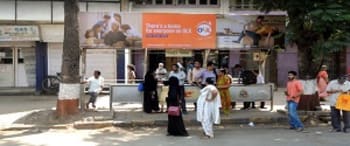 Advertising on Bus Shelter in Mahim  28574