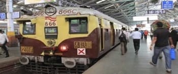 Advertising in Railway Station Bhayandar, Mumbai