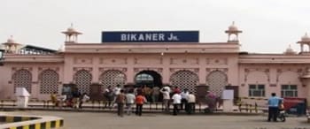 Advertising in Railway Station - Bikaner