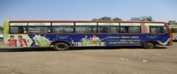 Advertising in Non AC Bus Solapur