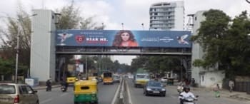 Advertising on Skywalk in Ashok Nagar