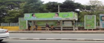 Advertising on Bus Shelter in Neelasandra  30570