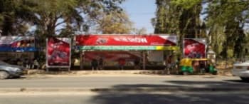 Advertising on Bus Shelter in Brindavan Layout