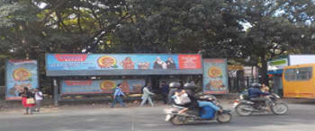 Advertising on Bus Shelter in HBR Layout  30758
