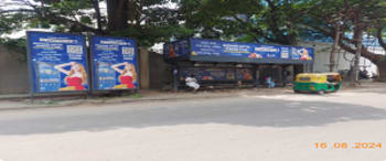 Advertising on Bus Shelter in Koramangala  30763