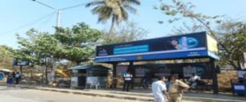 Advertising on Bus Shelter in Hebbal Kempapura  30849