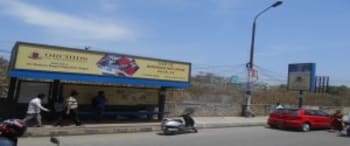 Advertising on Bus Shelter in Marathahalli