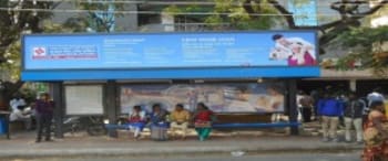 Advertising on Bus Shelter in Indiranagar 31024