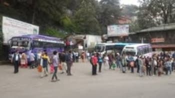 Advertising in Bus Stand - Lakkar Bazar