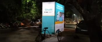 Advertising in Tricycle - Mumbai