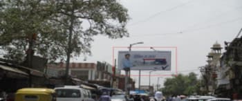 Advertising on Hoarding in Chandni Chowk