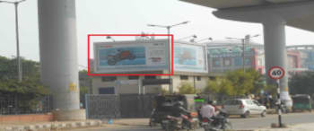 Advertising on Hoarding in New Industrial Town  34588