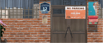 Advertising in No Parking Boards Madurai