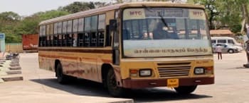 Advertising in Non AC Bus Thanjavur