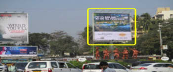 Advertising on Hoarding in Juhu