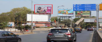 Advertising on Hoarding in Mahim  37337