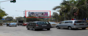 Advertising on Hoarding in Juhu  37346