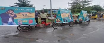Advertising in Tricycle - Hyderabad