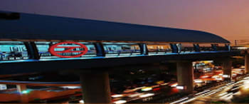 Advertising in Metro Station Lal Qila,  Delhi