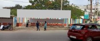 Advertising on Bus Shelter in Madhapur