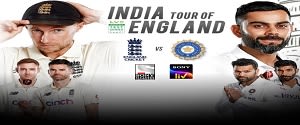 India Vs England - Sony Sports Network