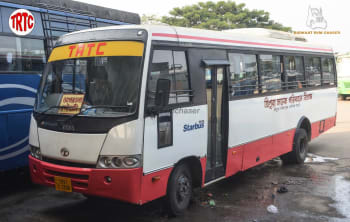 Advertising in Non AC Bus Agartala