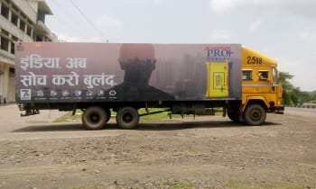 Advertising in Truck - Indore to Jaipur