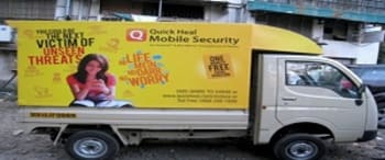 Advertising in Mini Truck ,Indore