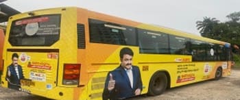 Advertising in AC Bus Kerala