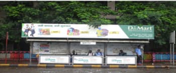 Advertising on Bus Shelter in Vashi  82565