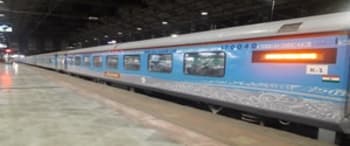 Advertising in Shatabdi Express Train
