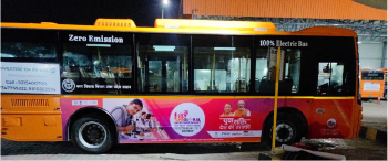 Advertising in AC Bus Ghaziabad