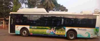 Advertising in AC Bus Goa