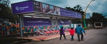 Advertising in Bicycle Shelters Thane