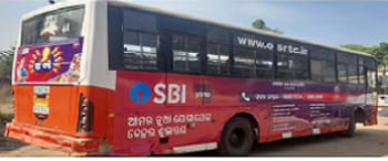 Advertising in Non AC Bus Odisha