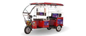 Advertising in E Rickshaw Indore