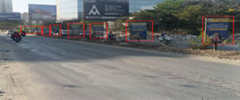 Advertising on Road Median in 91680