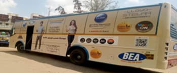 Advertising in AC Bus Tirunelveli